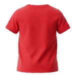 Intemporel rouge enfant dos