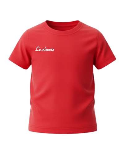 Intemporel rouge enfant face