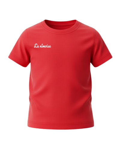 Intemporel rouge enfant la nîmoise face