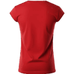 Intemporel rouge femme dos