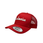 casquette filet femme rouge