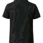 polo noir enfant dos
