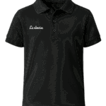 polo noir enfant face nîmoise