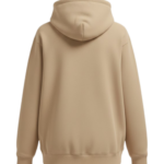 Hoodie beige dos