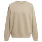 Pull beige femme face