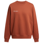 Pull terracotta homme face