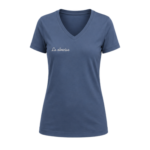 Intemporel femme bleu face