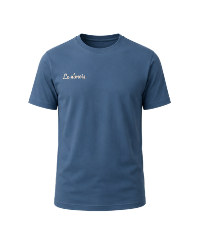 Intemporel homme bleu face