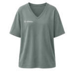 Intemporel loose femme vert _ grisface